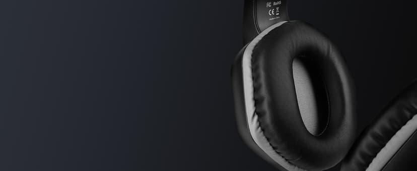 EKSA E1000 USB Gaming Headset for PC, Computer Headphones with Microphone/Mic Noise Cancelling, 7.1 Surround Sound, RGB Light - Wired Headphones for PS4, PS5 Console, Laptop, Call Center