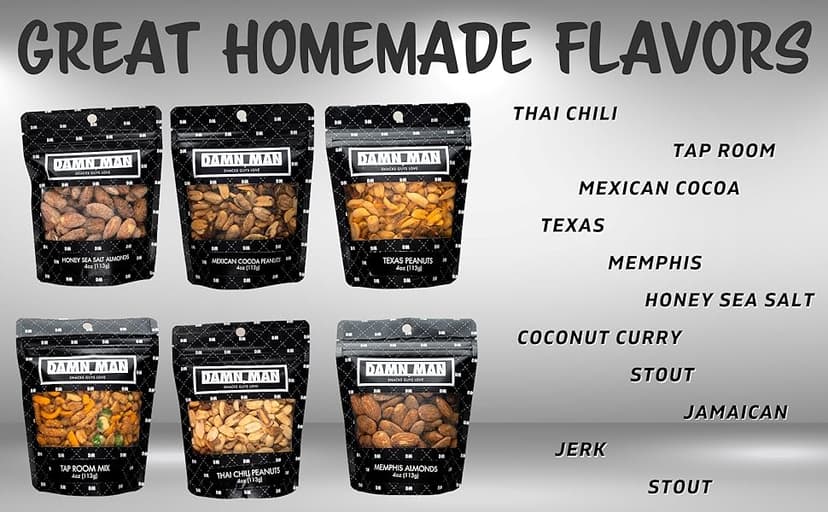 Snack Box Gift Basket, Birthday Gift for Men, Food Care Package, Unique Tins of Assorted Nuts, Snacks in Stunning Case - Treat for Men, Women, Dad, Friends, Family