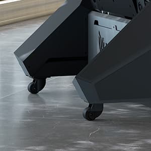 Zero-Gravity Gaming & Office Chair with Dual Monitor Arm, Mobile Reclining Workstation for Home Office and Ergonomic Gaming Setup