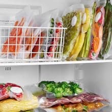 Chef Preserve Compact Vacuum Sealer for Food (Vacuum Sealer Machine + 30 Reusable Vacuum Bags) Powerful Handheld Vacuum Sealer Machine, Seal Meal Saver, Portable Food Sealer