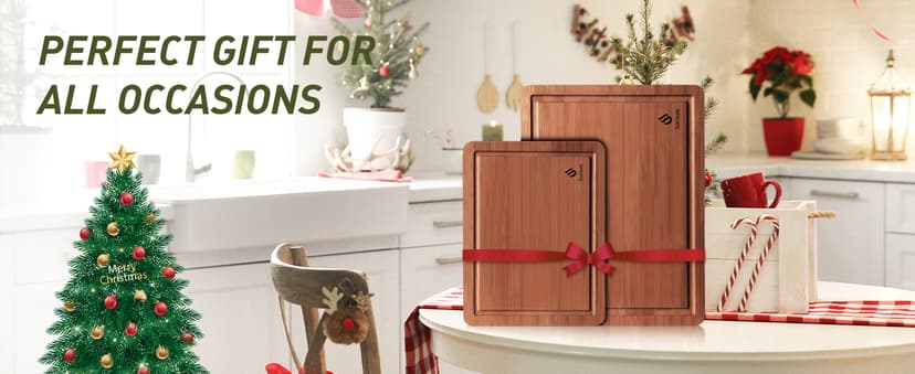 Bamboo Cutting Board Set Non Slip Feet Over Sink Gifts Best Mama Mommy Bonus Busy Mom Ever Christmas Xmas Birthday Law Step Stepmom Stepmother Who Have Everything Good Unique Useful Present