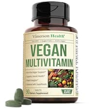 Vimerson Health Multivitamin for Men – Methylated Mens Multivitamins & Multiminerals Capsules with Vitamin B12, A, D, C, Zinc, Magnesium & More for Complete Daily Support – High Potency Bioavailable Vitamins for Men