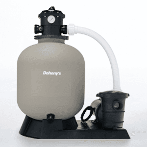 Doheny's 1.5 HP Above Ground Swimming Pool Pump | 115V, 83 GPM (1.2 THP) | Stainless Steel Shaft, Reinforced Thermoplastic, Low-Noise, High-Efficiency | 1.5" Internal & 2.5" External Threading
