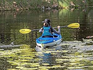 Pelican Argo 100X - Recreational Sit in Kayak - Lightweight Patented Ram-X™ Material - Ergoform™ Seating System - 10 ft