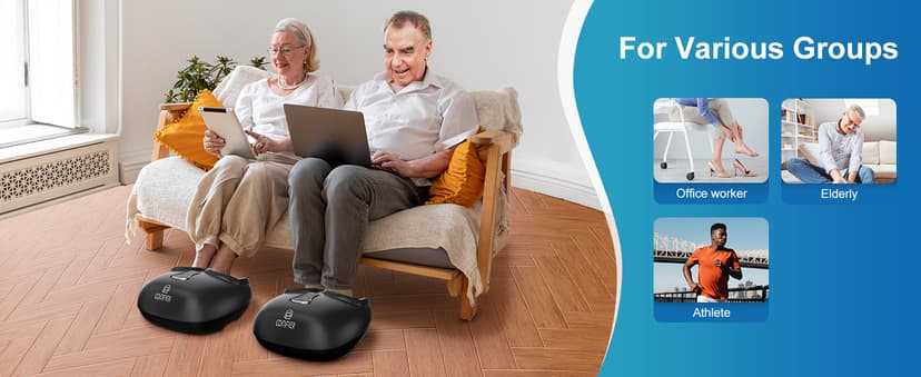 COMFIER Shiatsu Foot Massager with Heat,Vibration,Rolling Compression,FSA Eligible Feet Massager Machine for Plantar Fasciitis,Neuropathy Pain, Fits Size up to 13“,Christmas Gifts for Women,Men,HSA