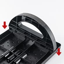 CasaZenith Foot Rest for Under Desk at Work - Ergonomic Foot Stools for Under Office Desk - Rocking Footrest with Roller Massager - Leg Rest for Chair, Computer Gaming -13" L x 9.6" W x 5" H