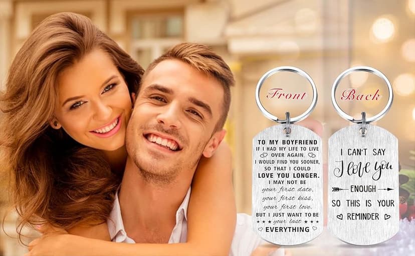 Yobent I Love You Boyfriend Gifts, Personalized Boyfriend Birthday Wedding Anniversary Present from Grilfriend