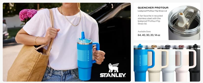 Stanley Stay-Chill Beer Stein 24 oz | Heavy Duty Big Grip Handle | Beer Tumbler Drink Cup, Holds 2 Cans | Insulated Stainless Steel Party Mug | BPA-Free | Matte Black