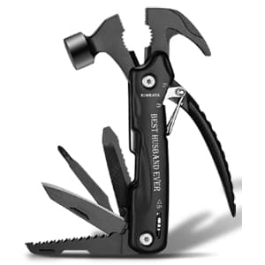 Gifts for Husband from Wife-Best Anniversary Basket Gifts for Men who has everything Fathers Day Funny Birthday Gift Ideas for Him Christmas Unique Romantic Presents Sets, All in One Hammer Multitool