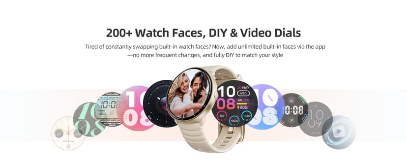 Parsonver Parsonver Swimming Smart Watch, 5ATM Waterproof for Pool & Open Water, Built-in GPS & Compass, AMOLED Fitness Tracker with 100+ Sports Modes, Heart Rate & Sleep Monitor, AI Swim Analysis, French Grey