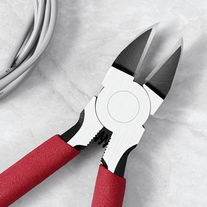 IGAN-P6 6-inch Ultra Sharp & Powerful Side Cutter Clippers with Longer Flush Cutting Edge, Ideal Wire Snips for Crafting, Floral, Electrical & Any Clean Cut Needs B087P191LP