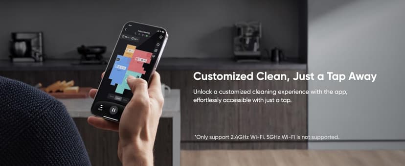 eufy Robot Vacuum Omni S1 Pro, HydroJet System with Roller Mop, Robot Vacuum and Mop Combos, Eco-Clean Ozone, Incrediable Suction, Obstacle Avoidance, Auto Mop Washing & Drying, Self-Emptying