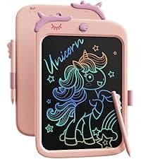8.5 inch LCD Writing Tablet for Kids, Unicorn Toys Gifts for Girls Aged 3-5, Toddler Girl Kids Educational Travel Toy, Birthday Gift for 3 4 5 6 7 8 9 Year Old Girl (Purple) B0BG1NH1FN
