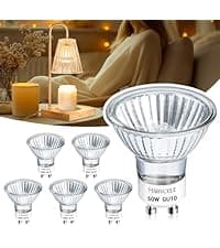 Candle Warmer Lamp with Timer Dimmer, Birthday Gifts for Mom Women Friend Sister, House Warming Gifts, Vintage Clear Wax Melt Warmer, Fall Decorations Office Apartment Dorm Room Home Decor