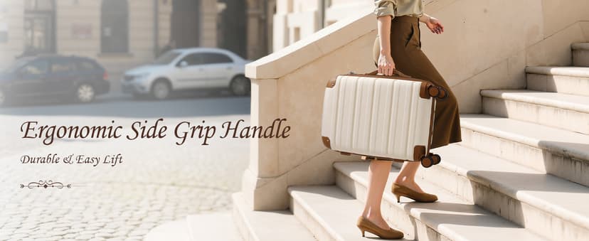 TAKUMI Luggage Sets 5 Piece Lightweight Carry On luggage with Duffel Bag ABS+PC Hardshell Suitcases with YKK zippers Double Spinner Wheels Travel Luggage with TSA Lock(GREY PINK, 5 PIECE SET)