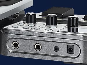 MG-100 Professional Multi Effects Guitar Pedal, Electric Guitar Effects Pedal with 58 Effects, Guitar Effects Processor with Wah Pedal for Sound Di Box Electric Guitar Bass Loop Amplifier Tube Pedal