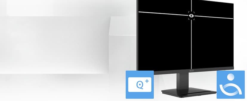 msi PRO MP273Q E7 27-inch IPS 2560 x 1440 (QHD) Computer Monitor, 75Hz,Adaptive-Sync, HDMI, DP Port, VESA Mountable, Tilt, Speaker, 1ms, Black