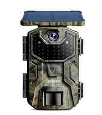 iZEEKER Trail Camera, HD Game Camera with 940nm No Glow Night Vision Motion Activated 0.2s Trigger Time, Hunting Camera No WiFi, IP66 Waterproof for Wildlife Monitoring Outdoor Security Deer Scouting