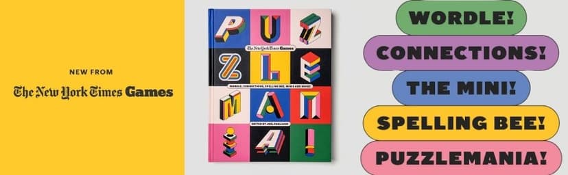 Puzzle Mania!: Wordle, Connections, Spelling Bee, Minis and More! (New York Times Games Books) B0DXD5JSLL