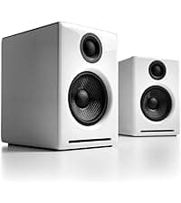 Audioengine A2+ Desktop 24 Bit Limited Edition Wireless Bluetooth Desktop Speakers - 60W Computer Speakers for Music and Gaming Accessories