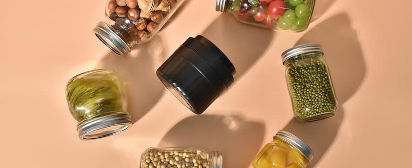 Electric Mason Jar Vacuum Sealer - Automatic Mason Jar Vacuum Sealer Kit, Vacuum Sealer for All Mason Jars With Regular Lids/Wild Mouth Lids, A Must-Have Tool for Canned Foods/Pantry etc