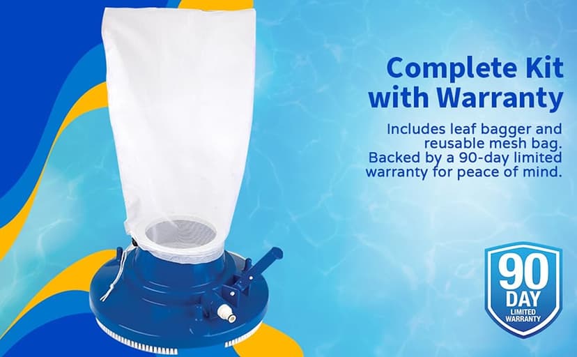 Blue Wave Leaf Bagger