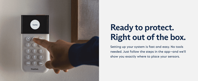 SimpliSafe 9 Piece Wireless Home Security System w/HD Camera - Optional 24/7 Professional Monitoring - No Contract - Compatible with Alexa and Google Assistant