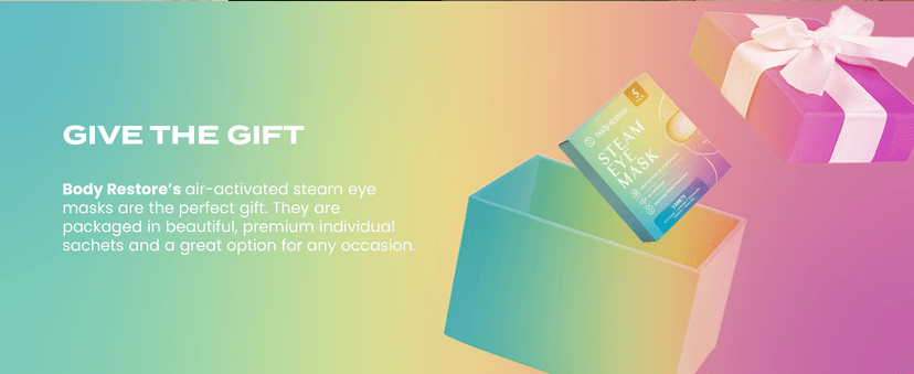 Body Restore Heated Eye Mask for Dry Eyes 5 Pack - Self Heating Warm Compress, Christmas Stocking Stuffers, White Elephant, Birthday Gifts for Women, Men, Stye Eye Treatment, Relaxation - Variety