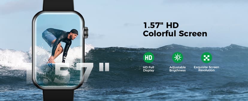 Smart Watch Fitness Tracker (Answer/Make Call), 24/7 Heart Rate Spo2 Blood Pressure Monitor Sleep Tracker, 114 Sports Modes Pedometer Calorie Step Tracker, Waterproof Activity Tracker for Women Men