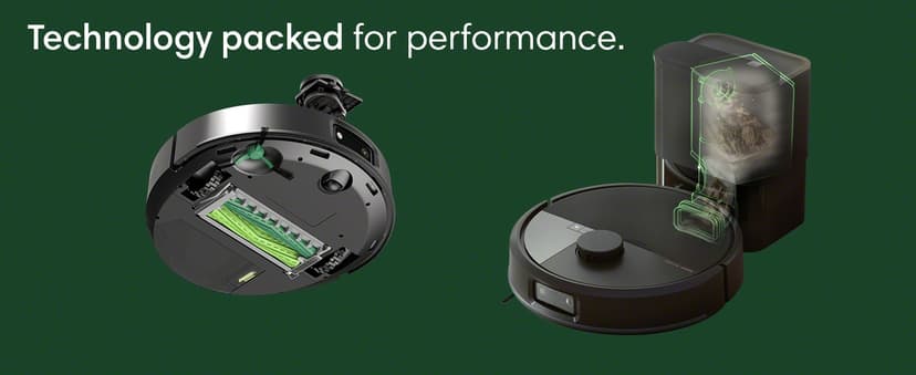 iRobot Roomba Plus 504 Vac Robot Vacuum with AutoEmpty Dock - Superior Power-Lifting Suction, Anti-Tangle Dual Rubber Brushes, Perfect for Pet Hair, Self-Empties for 75 Days, Avoids Obstacles, LiDAR