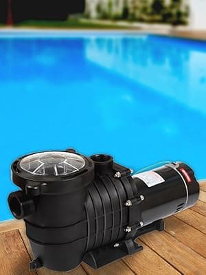 TOPWAY 2HP 110v Swimming Pool Pump 111GPM Filter Garden lnground and Above Ground Pools Water Pump