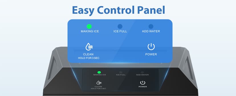 Aeitto Nugget Ice Maker Countertop, 55lbs/Day, Rapid Ice Release in 5 Mins, Large Capacity Chewable Ice Maker, Self-Cleaning with Stainless Steel Housing Ice Machine for Home Office and Party, Black