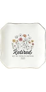 Soul Sister Gift for Women Christian - Sweet Friendship 4.5"X4.5" Floral Ceramic Jewelry Dish Tray - Tricket Dish HEXMOZ Friendship Gifts for Women Friends - Best Friend Birthday Gift Ideas B0FHHBVHR6