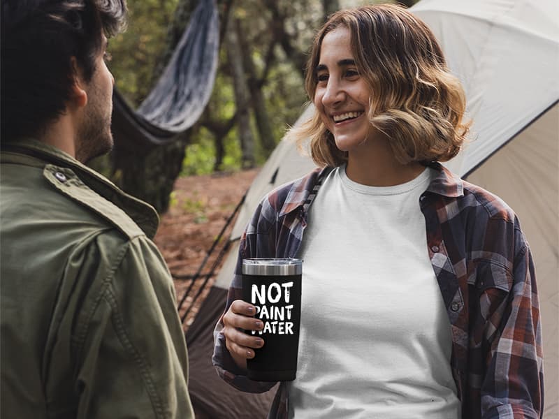 Panvola Tech Support Checklist Technical Support Gifts Computer Programmer Vacuum Insulated Tumbler Travel Mug (20 oz)