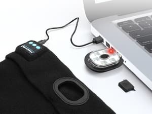 Stocking Stuffers Gifts for Men, LED Bluetooth Beanie Hat, Christmas Birthday Gifts for Men Dad Him Husband Grandpa, White Elephant Gifts for Adults, Camping Hiking Accessories Cool Gadgets