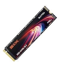 SIX NVME M.2 SSD PCIe 4.0-1TB m.2 2280 ssd, Read UP to 7350MB/s 1TB for Gaming PS5 Memory Storage Expansion with Heatsink, Internal Solid State Hard Drive PCIe gen 4x4 Nvme for Laptop Desktop pc