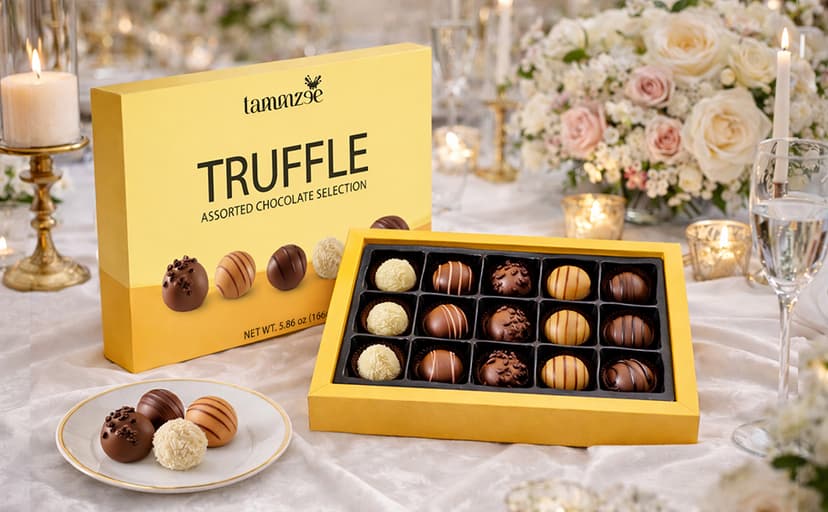 Holiday Assorted Chocolate Truffle Gift Box - 15 Count. Ideal Assorted Chocolate Gift Box for Easter, Anniversary, Birthday and Special Occasions, Perfect for Sharing with Loved Ones B0GJ6QLWJN