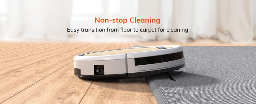 ILIFE V5s Plus Robot Vacuum and Mop Combo with Wi-Fi/App/Alexa, Automatic Self-Charging Robotic Vacuum Cleaner, Slim and Quiet, Cleans Hard Floors Carpets and Pet Hair (V5s Pro Upgrade Version)