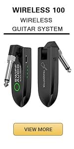 SWIFF Wireless Guitar System Rechargeable Wireless Guitar Transmitter Receiver Support Multi Channels and Long Battery Life for Electric Musical Instruments