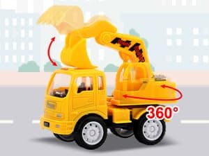 Construction Truck Toddler Toys Car: Toys for 1 2 3 4 Year Old Boy 5 in 1 Carrier Toys for Kids Age 1-3 2-4| 18 Months 2 Year Old Boy Christmas Birthday Gifts