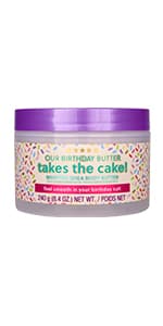 Tree Hut Exfoliating Shea Sugar Scrub Birthday Cake, 18 oz