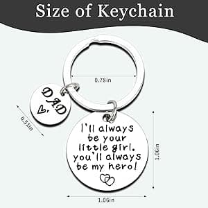 Gifts for Dad - Dad Christmas Gifts Dad Keychain Gifts Stocking Stuffers Christmas Presents Fathers Day Birthday Gift for Dad