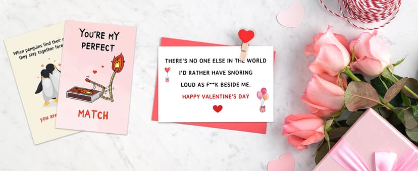 Unique Valentines Gifts for Him or Her, Humorous Birthday Card for Boyfriend, Cheeky Anniversary Card Gifts for Husband or Wife, Happy Your Farts Stink Bday Card for Fiance BF GF…