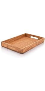 Samhita Acacia Wood Wooden Yarn Bowl for Crocheting & Knitting Hand Made by Indian Artisans Birthday Gifts for Mom & Knitting Lovers (6" x 6" x 3")