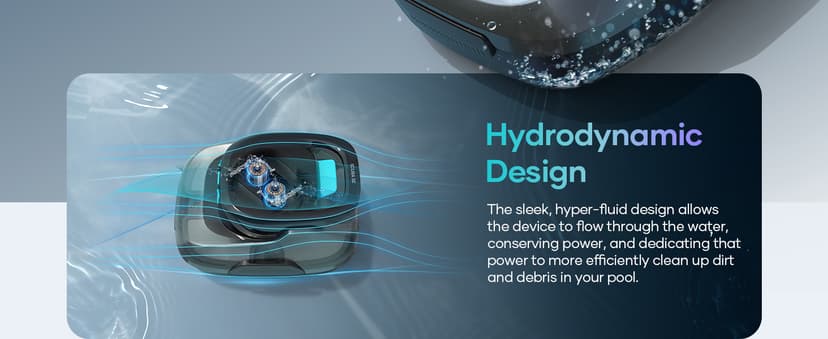 AIPER Scuba SE Cordless Pool Cleaner with 90-Min Runtime, Smart Self-Parking, Lightweight, Pool Vacuum for Above Ground Pools up to 860 Sq.ft