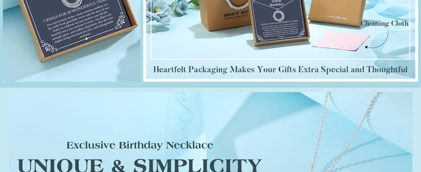 IEFLIFE Birthday Gifts for Women, Sterling Silver Necklaces, 40th 50th 60th 70th 80th 90th Birthday Necklace, 40 50 60 70 80 90 Years Old Birthday Gifts, 4 5 6 7 8 9 Decade Birthday Jewelry for Women