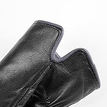 alqqas Winter Fashion Leather Gloves for Women, Warm Cashmere Lining Touchscreen Texting Driving Dress Gloves