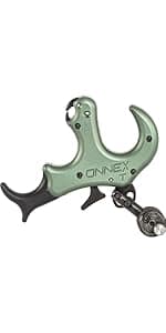 Stan OnneX Clicker Thumb Bow Release Aid for Archery & Hunting - Adjustable, DLC-Coated Resistant Internals, Smooth Action, Click-Feedback System, Modular 3 or 4 Finger Fit