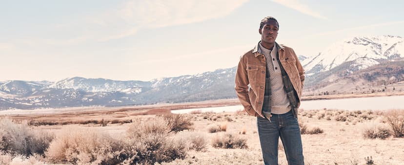 Wrangler Authentics Men's Long Sleeve Quilted Lined Flannel Shirt Jacket with Hood