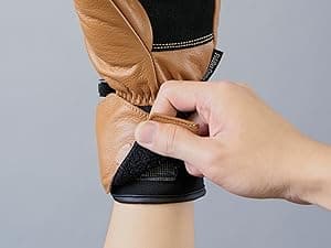 toolant Leather Ski Mittens, Winter Gifts for Men & Women, 3M Thinsulate, Waterproof & Durable for Snowboarding, Outdoors